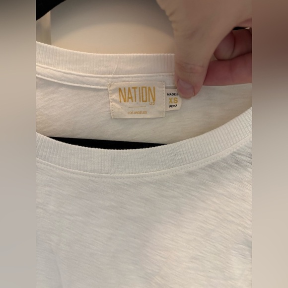 Nation LTD Penny Tee in Off-White Size XS - Picture 6 of 8